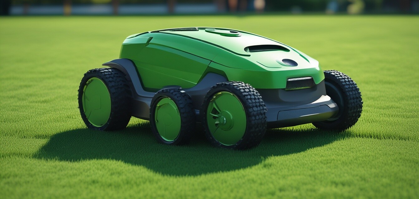 Smart Robotic Lawn Mowers