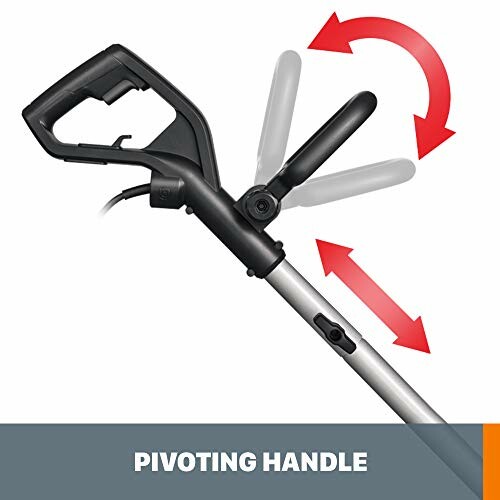 Adjustable tool handle with pivot feature